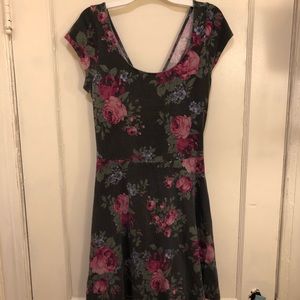 American Eagle Floral Skater Dress